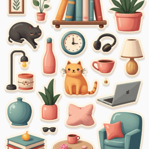 General Purpose Stickers -  Sheet v147